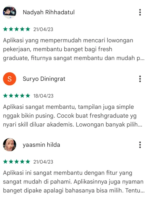 aplikasi lowongan pekerjaan